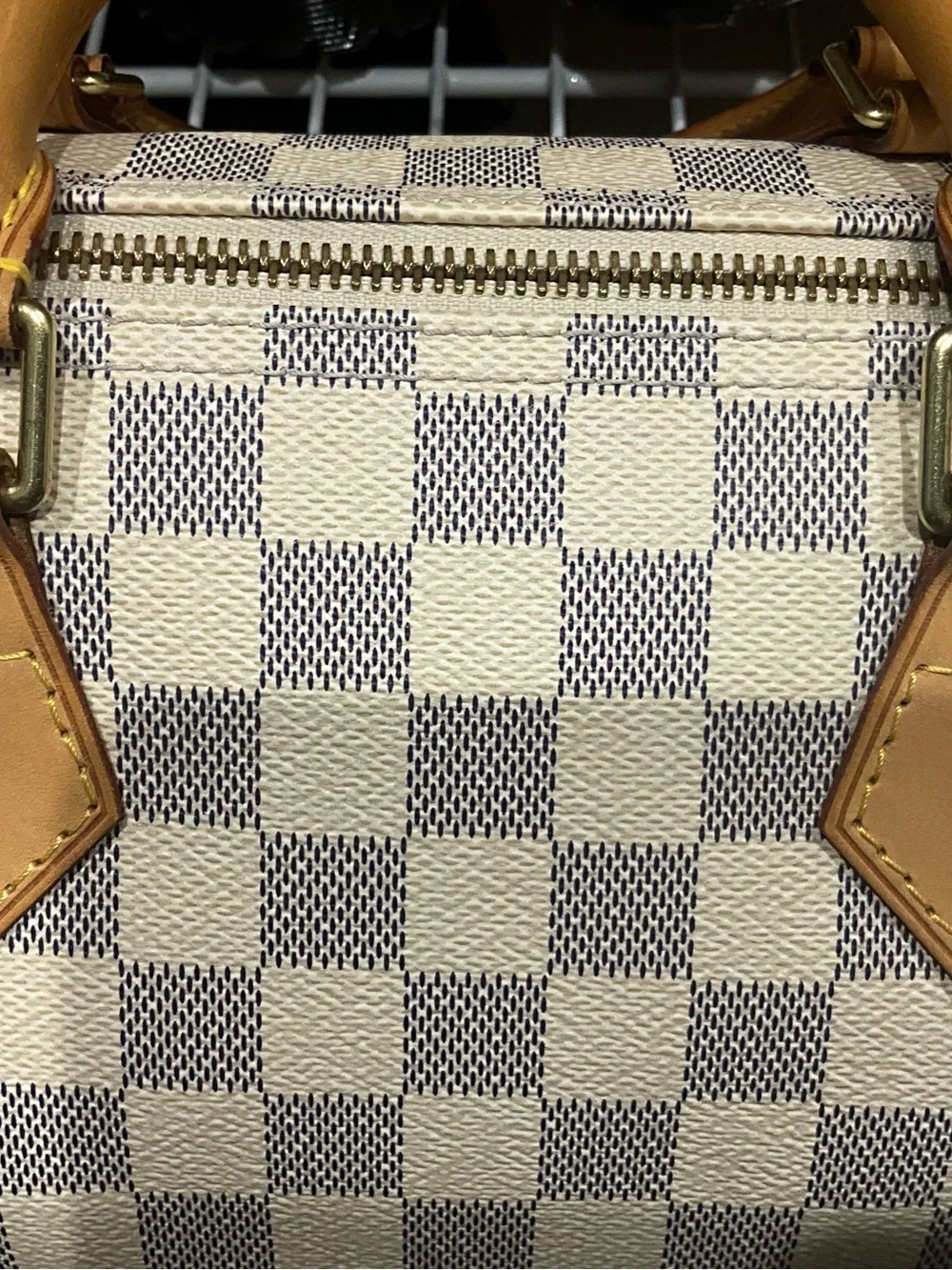 Louis Vuitton Authentic Damier Azur Speedy 35